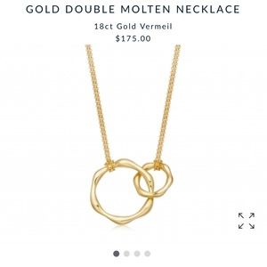 Missoma 18ct gold necklace